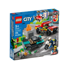 LEGO CITY - SOCCORSO ANTINCENDIO E INSEGUIMENTO DELLA POLIZIA